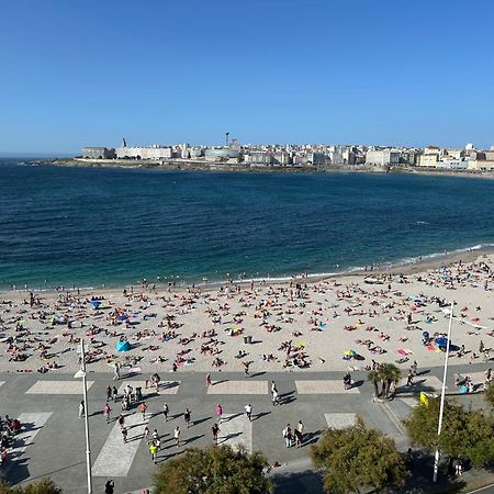 Piso Con Vistas A La Playa De Riazor Lejlighed A Coruña Eksteriør billede