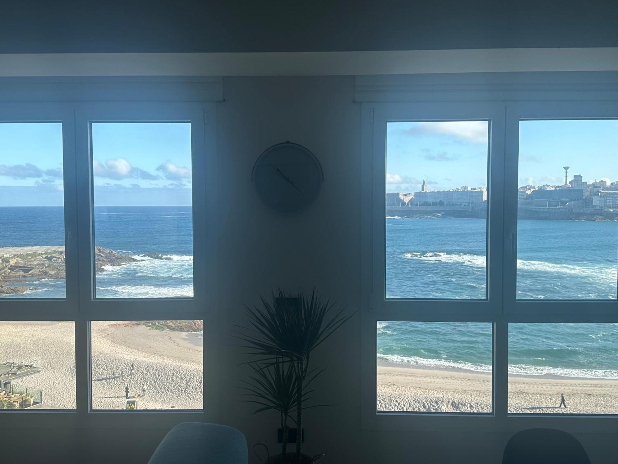 Piso Con Vistas A La Playa De Riazor Lejlighed A Coruña Eksteriør billede