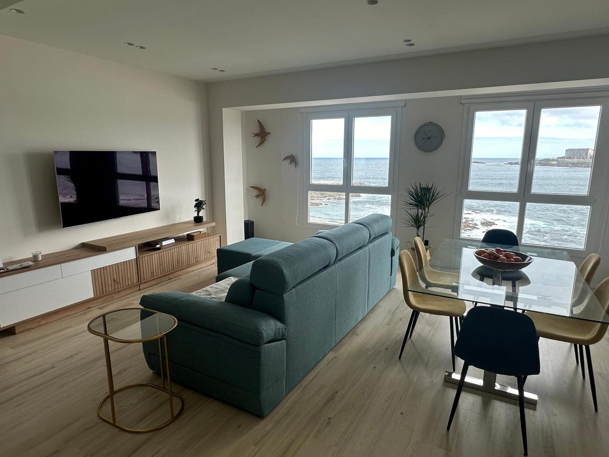 Piso Con Vistas A La Playa De Riazor Lejlighed A Coruña Eksteriør billede