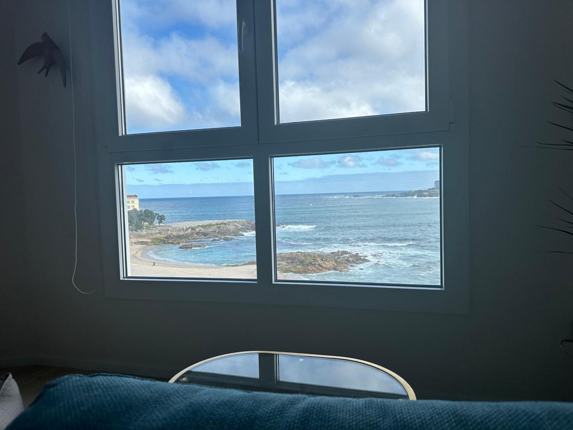 Piso Con Vistas A La Playa De Riazor Lejlighed A Coruña Eksteriør billede