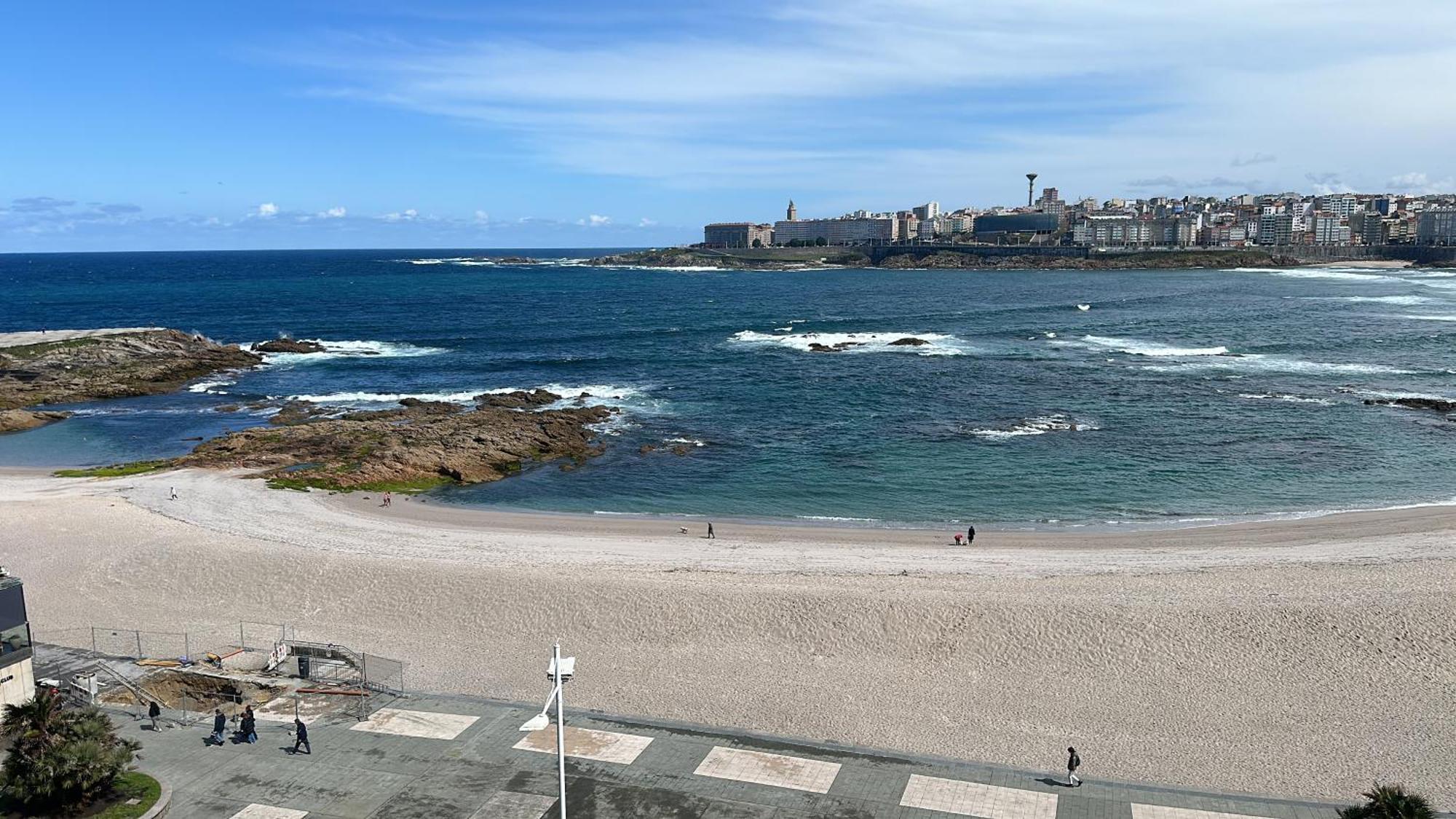 Piso Con Vistas A La Playa De Riazor Lejlighed A Coruña Eksteriør billede