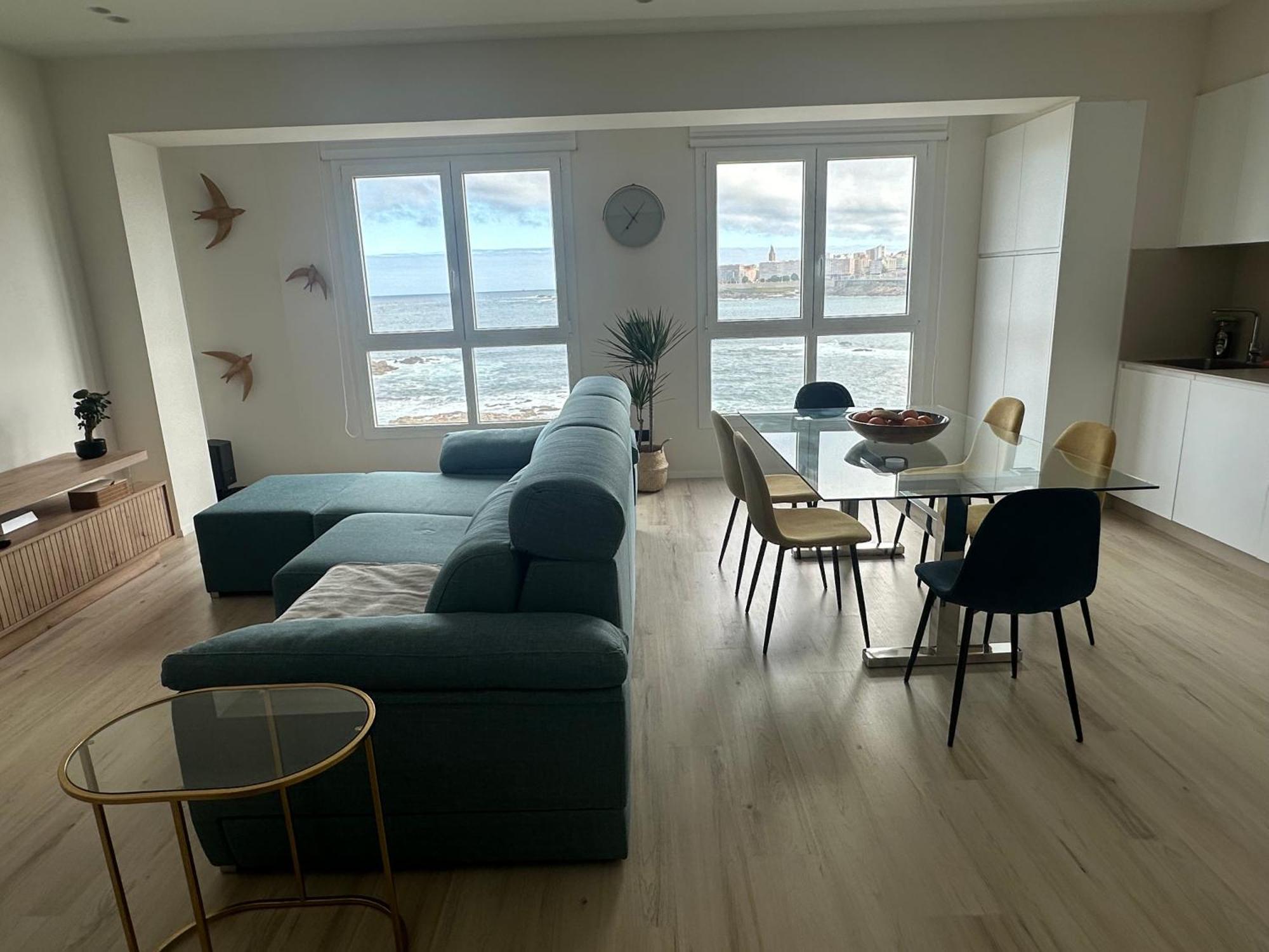 Piso Con Vistas A La Playa De Riazor Lejlighed A Coruña Eksteriør billede